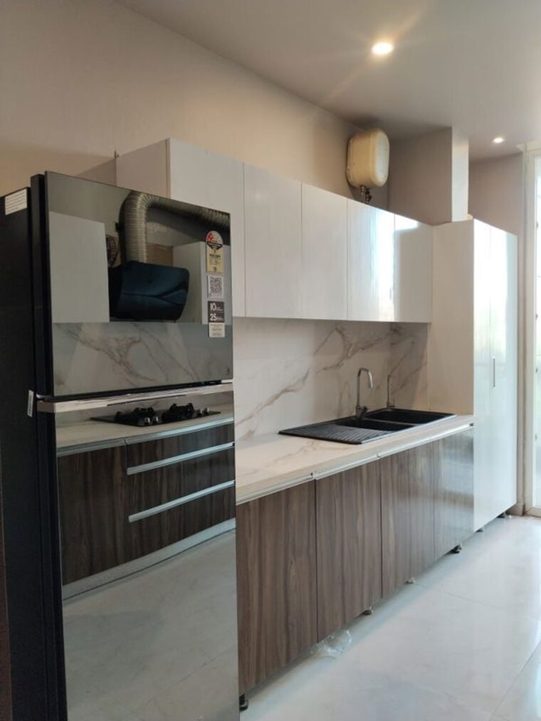Kitchen, ansal-sushant-apartments 3 Bedroom 418 Sq.Ft. Builder Floor In Sushant Lok I Gurgaon 10197946