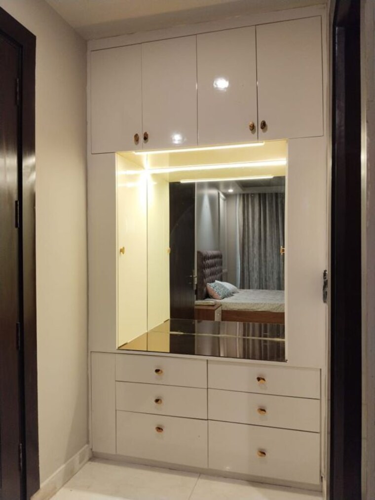 Kitchen, ansal-sushant-apartments 3 Bedroom 418 Sq.Ft. Builder Floor In Sushant Lok I Gurgaon 10197946