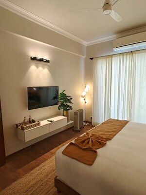 Bedroom in 4 BHK Apartment at JKG Palm Resort, Raj Nagar Extension – for Sale