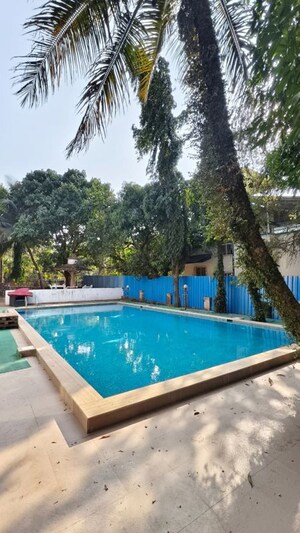 Swimming Pool in 6+ BHK Villa at Cosmos Hawaiian Village, Ghodbunder Road – for Rent