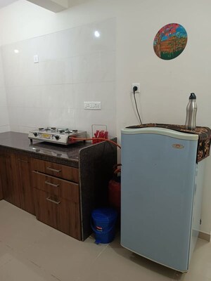 Kitchen in 1 BHK Apartment at Duville Riverdale Suites, Kharadi – for Rent