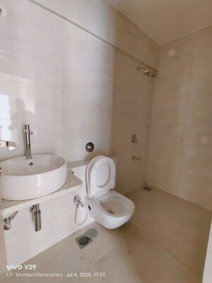 Bathroom in 2 BHK Apartment at Puraniks City Reserva, Ghodbunder Road – for Rent