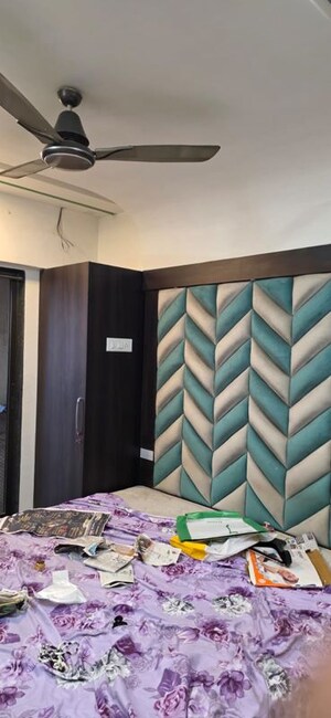 Bedroom in 1 BHK Apartment at JVM Twin Tower, Kasarvadavali – for Rent