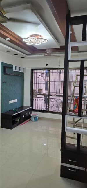 Living Room in 1 BHK Apartment at JVM Twin Tower, Kasarvadavali – for Rent