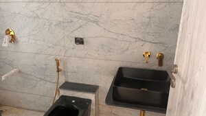 Bathroom in 3 BHK Apartment at Unique K Shire, Punawale – for Rent