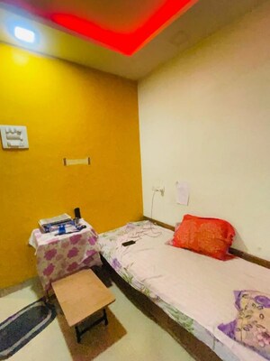 Bedroom in 1 BHK Apartment at Pratha Pushpa Society, Ghodbunder Road – for Rent