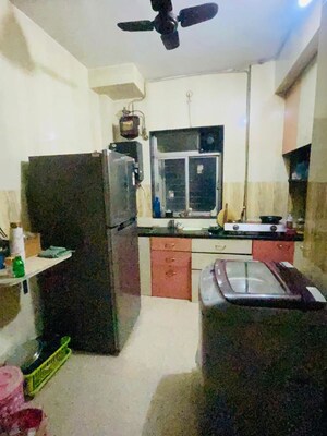 Living Room in 1 BHK Apartment at Pratha Pushpa Society, Ghodbunder Road – for Rent