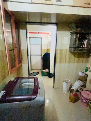 Living Room in 1 BHK Apartment at Pratha Pushpa Society, Ghodbunder Road – for Rent