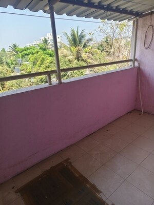 Balcony in 1 BHK Apartment at Solitaire Park, Aundh – for Rent