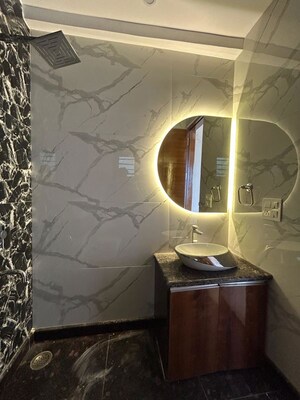 Bathroom in 4 BHK Builder Floor at Ashoka Enclave – for Rent