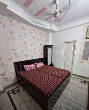 Bedroom in 2 BHK Builder Floor at Residents Welfare Association Gayan Khand 2, Indrapuram – for Rent