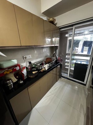 Kitchen in 1 BHK Apartment at Delta Vrindavan, Mira Road – for Rent