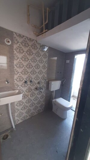 Attached Bathroom in 1 BHK Apartment at Barku Bhoomi, Kalyan East – for Rent