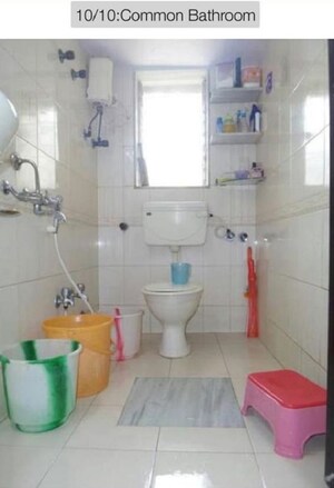 Bathroom in 2 BHK Apartment at Evershine Mall, Malad West – for Rent