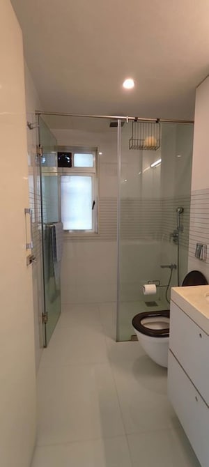 Bathroom in 3 BHK Apartment at Aster Tower, Goregaon East – for Rent
