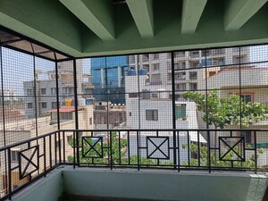 Balcony in 1 BHK Apartment at Pooja Paradise, Kharadi – for Rent