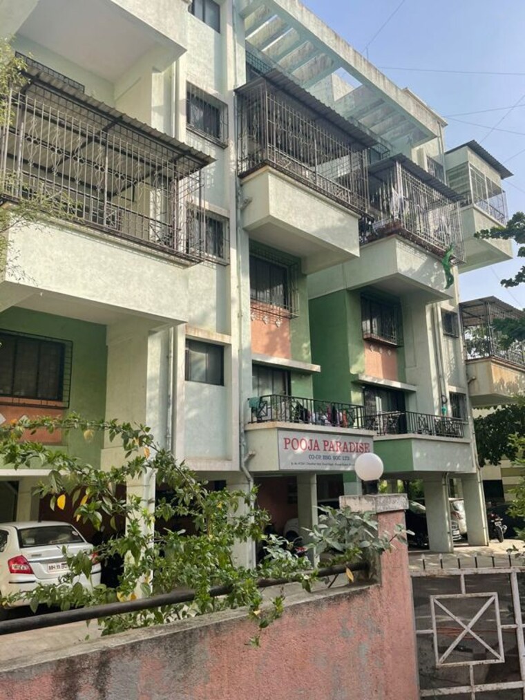 Exterior View, pooja-paradise 1 Bedroom 600 Sq.Ft. Apartment In Kharadi Pune 10198955