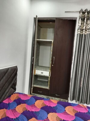 Bedroom in 1.5 BHK Builder Floor at Ansals Sushant City – for Rent