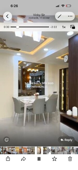 Living Room in 2 BHK Apartment at Om Sai Chembur Nandadeep CHS, Chembur – for Rent