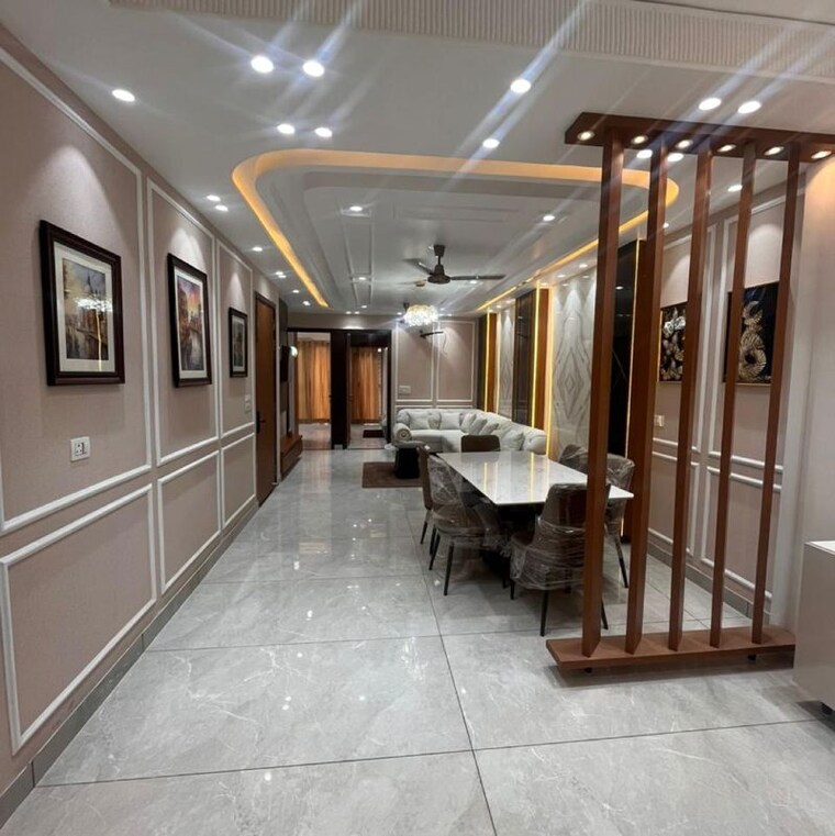 Living Room, dwarka 4 Bedroom 1500 Sq.Ft. Builder Floor In Dwarka Delhi 10199139