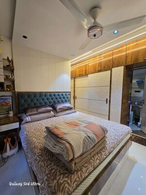 Bedroom in 2 BHK Apartment at Gurukrupa Marina Enclave, Malad West – for Rent