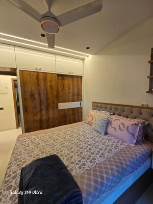 Bedroom in 2 BHK Apartment at Gurukrupa Marina Enclave, Malad West – for Rent