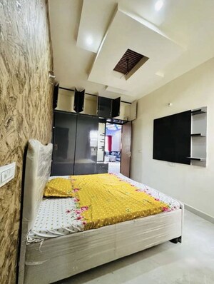 Master Bedroom in 2 BHK Builder Floor at Paradigm Business Hermitage Park, Dhakoli – for Sale