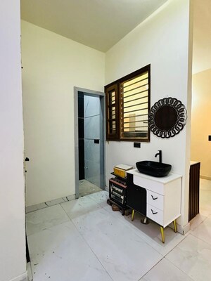 Bathroom in 2 BHK Builder Floor at Paradigm Business Hermitage Park, Dhakoli – for Sale