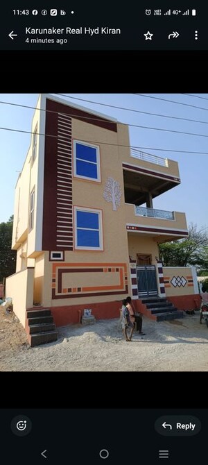 3 BHK Independent House – Exterior View View at Moinabad - for Sale