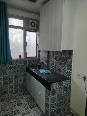 Kitchen in 1 RK Apartment at Emaar Emerald Estate, Sector 65 – for Rent