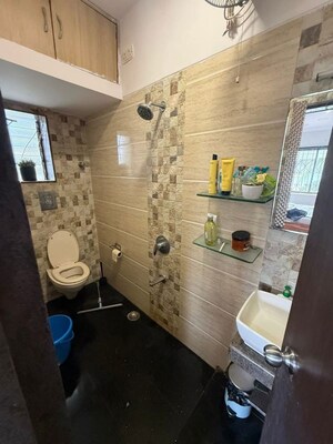 Bathroom in 3 BHK Apartment at Khar West – for Sale