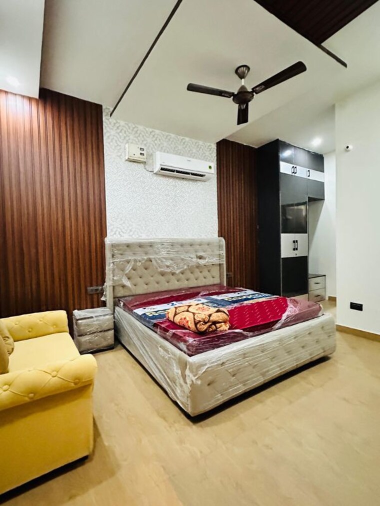 Bedroom, aditya-palm-court 3 Bedroom 1503 Sq.Ft. Villa In Vip Road Zirakpur 10199479