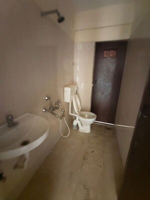 Bathroom in 1 BHK Apartment at Pushpanjali Heights, Owale – for Rent