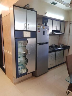Kitchen in 2 BHK Apartment at Siddharth Plaza, Lalbaug – for Rent