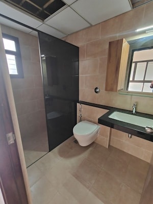 Kitchen in 3 BHK Apartment at Puravankara Purva Atmosphere, Thanisandra Main Road – for Rent