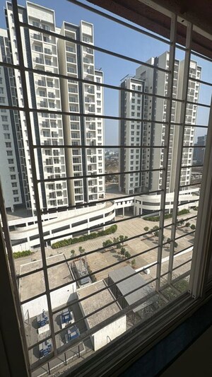 Balcony in 3 BHK Apartment at Kunal Iconia, Mamurdi – for Rent