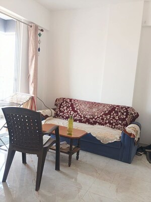 Living Room in 2 BHK Apartment at MS Santiago Nest, Wakad – for Rent
