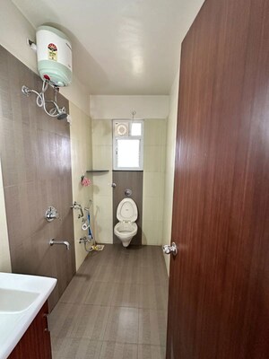 Bathroom in 2 BHK Apartment at Sharada Spandan Apartments, Warje – for Rent