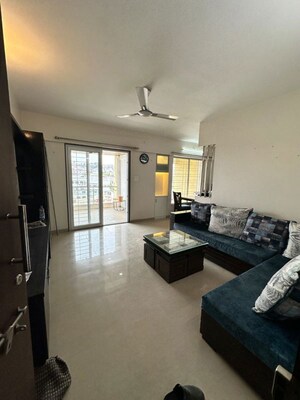 Living Room in 2 BHK Apartment at Sharada Spandan Apartments, Warje – for Rent