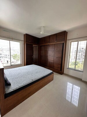 Bedroom in 2 BHK Apartment at Sharada Spandan Apartments, Warje – for Rent