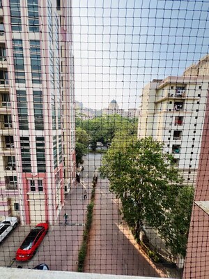 Balcony in 2.5 BHK Apartment at Hiranandani Estate, Ghodbunder Road – for Rent
