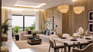 Living Room in 3 BHK Apartment at Sector 1 – for Sale