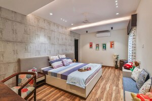 Bedroom in 4 BHK Penthouse at Maxvel Residency, Gujrara Mansingh – for Rent