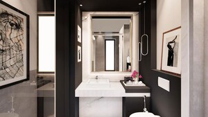 Kitchen in 3 BHK Builder Floor at Earthcon Rajpur Greens, Rajpur – for Rent