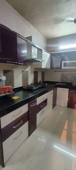 Kitchen in 2 BHK Apartment at Lakshadeep Palace, Pimple Saudagar – for Rent