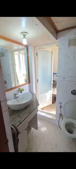 Bathroom in 2 BHK Apartment at Hiranandani Gardens Eldora, Powai – for Rent