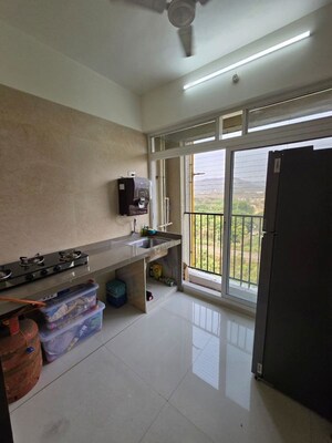 Kitchen in 3 BHK Apartment at Shakti Calista, Ghansoli – for Rent