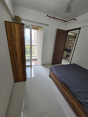 Bedroom in 3 BHK Apartment at Shakti Calista, Ghansoli – for Rent