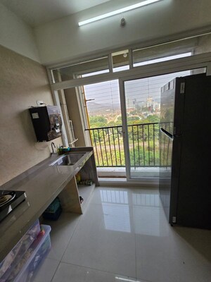 Kitchen in 3 BHK Apartment at Shakti Calista, Ghansoli – for Rent