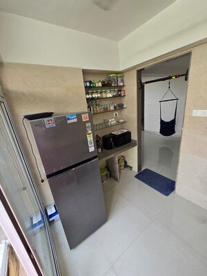 Kitchen in 3 BHK Apartment at Shakti Calista, Ghansoli – for Rent